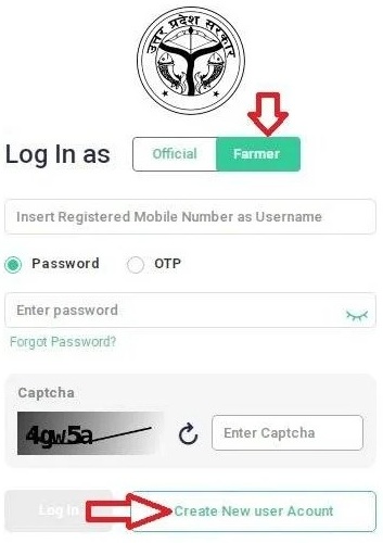 Create New user Account