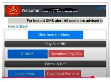 Download Pay Slip