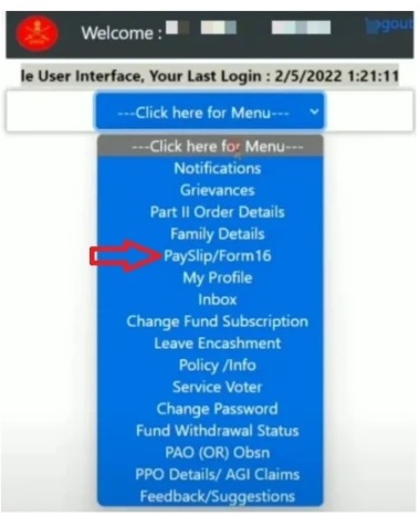 PaySlipForm 16