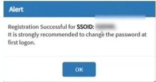 SSO ID Registration