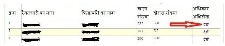 जमीन के रिकॉर्ड