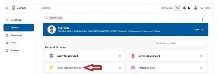 Track NREGA Job Card Status
