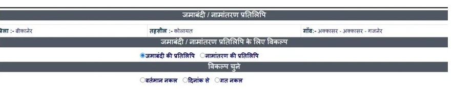 प्रतिलिपि विकल्प